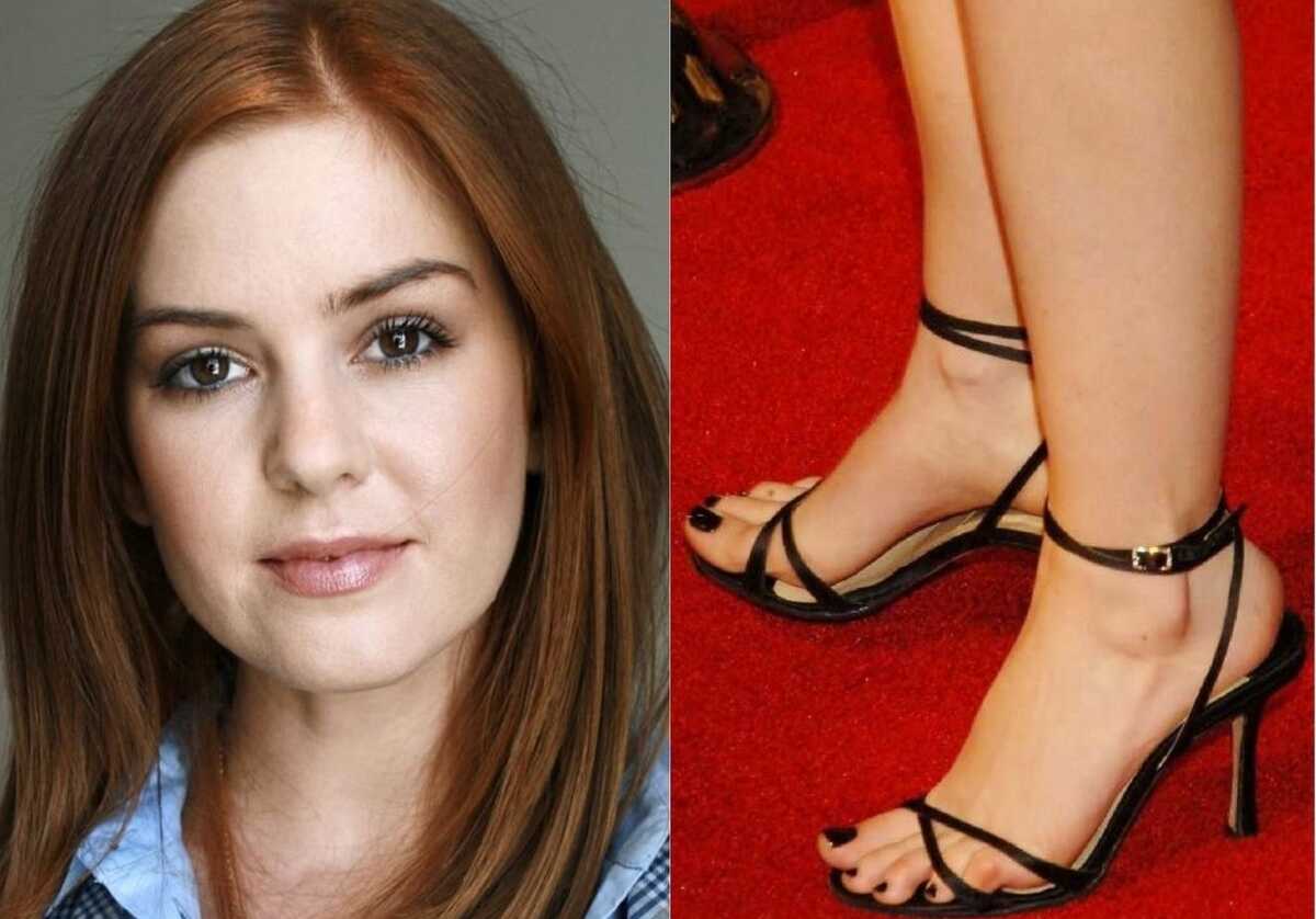 Isla Fisher feet