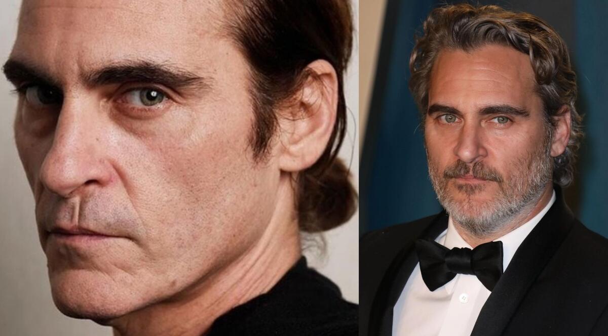 Joaquin Phoenix Hair Lip