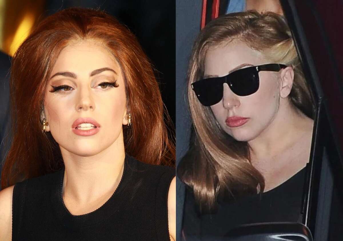 Lady Gaga Brown Hair
