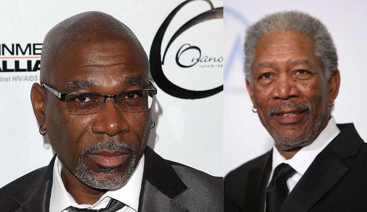 Saifoulaye Freeman and Morgan Freeman 